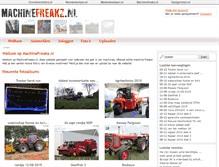 Tablet Screenshot of machinefreakz.nl